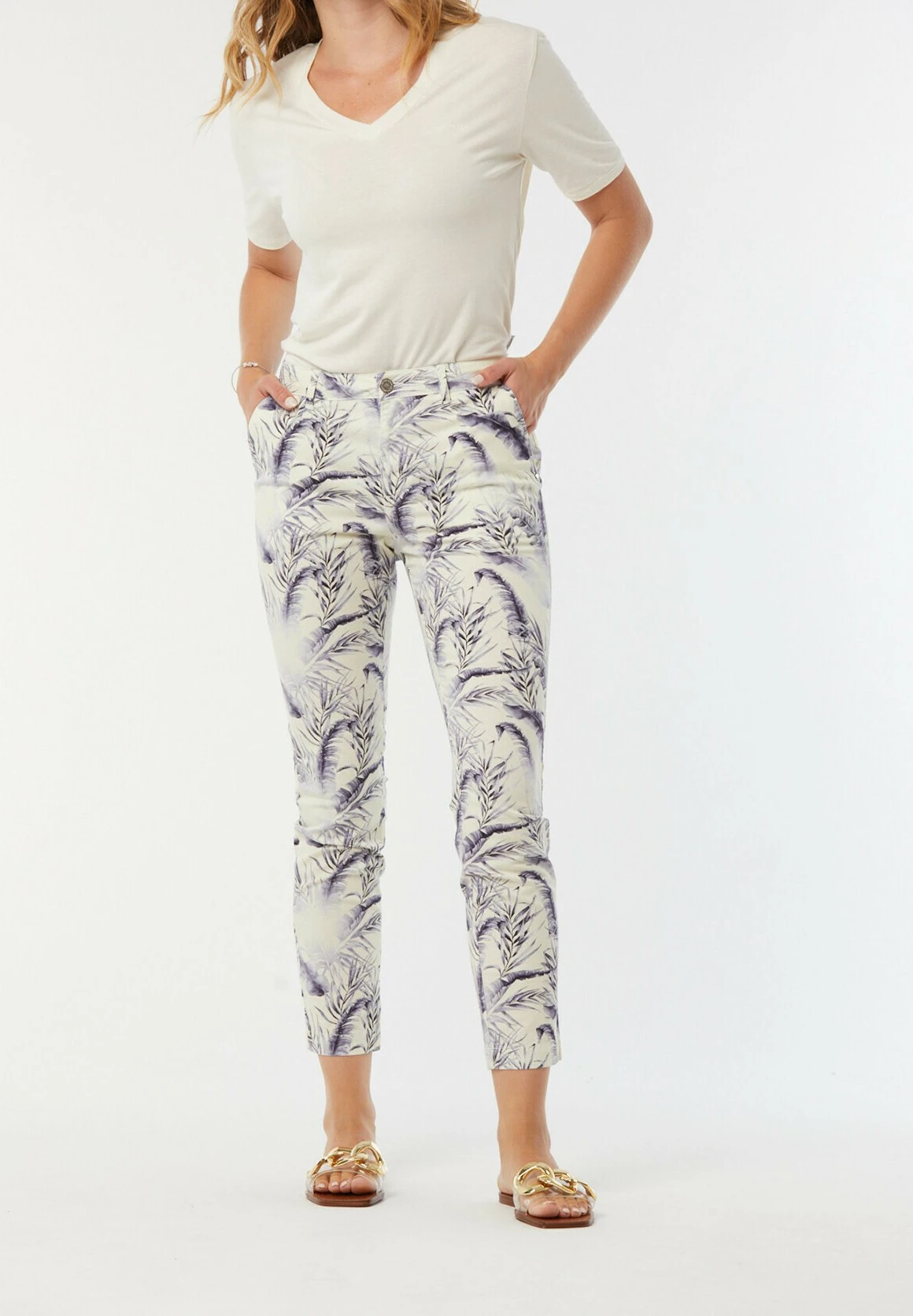 Lee Cooper Jemila - Chino - Marshmallow 9 Lee Cooper Jemila - Chino - Marshmallow – Image 7