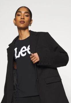 Lee Logo Tee - T-Shirt Imprimé - Black -Lee Boutique 0743ae9b43124a199aacf98e25ce5047