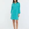 Lee Cooper Lilas - Robe Chemise - Glossy Green -Lee Boutique 0c2b6500357b4adcbde30f2e40113214