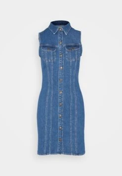 Sleeveless Dress - Robe En Jean - Baker Blue -Lee Boutique 0e85acc5de924462a29d83ee166d0b20