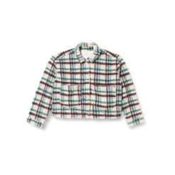 Veste En Jean Courte Femme Lee Sherpa