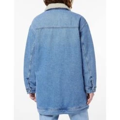 Veste En Jean Allongé Femme Lee Sherpa Rider -Lee Boutique 112322384 1