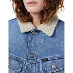 Veste En Jean Allongé Femme Lee Sherpa Rider -Lee Boutique 112322384 3