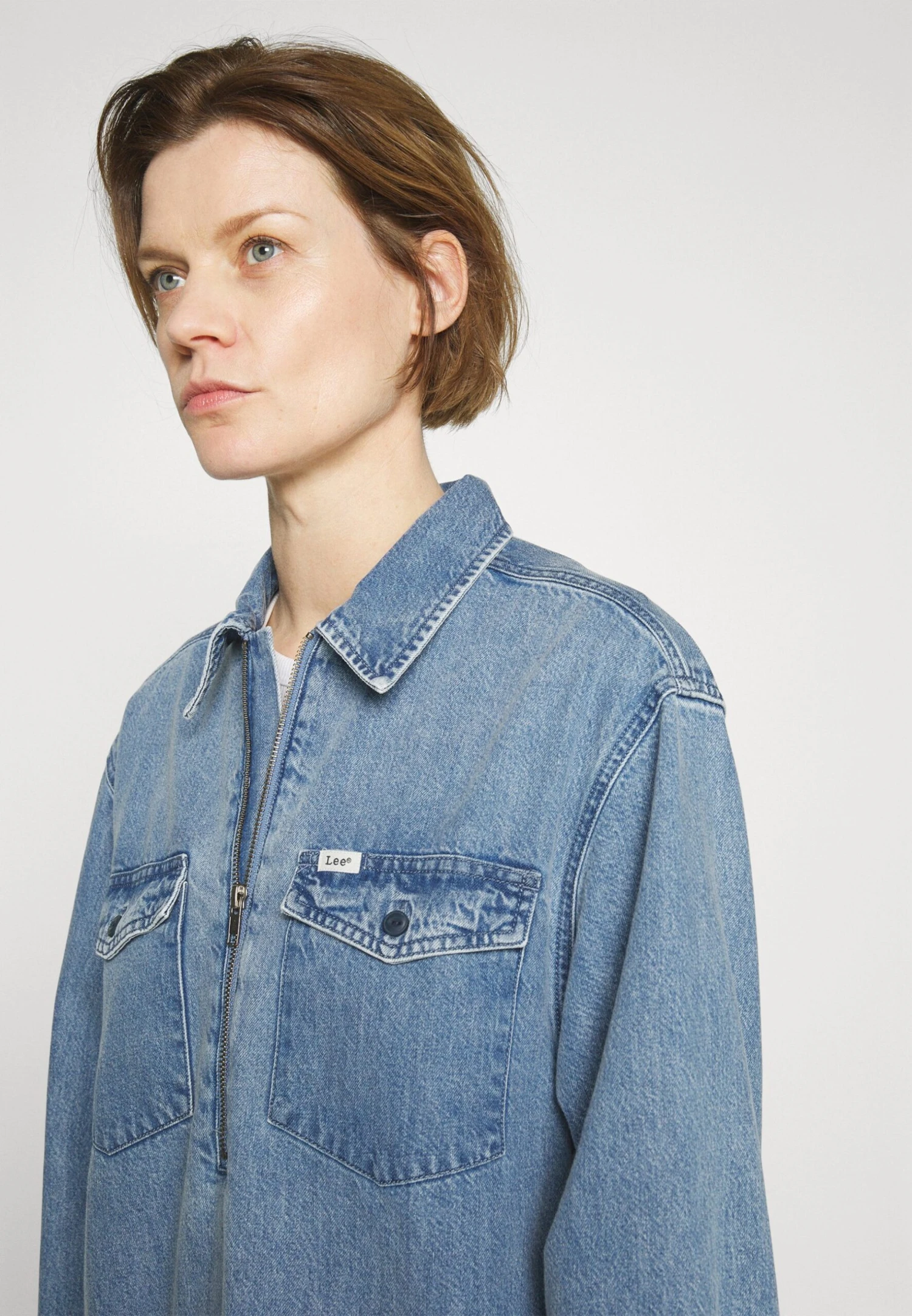 Lee Zip Popover - Chemisier - Universal Blues 8 Lee Zip Popover - Chemisier - Universal Blues – Image 6