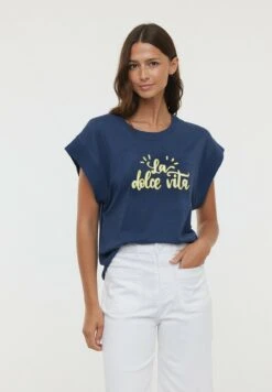 Lee Cooper Alce Sm - T-Shirt Imprimé - Navy