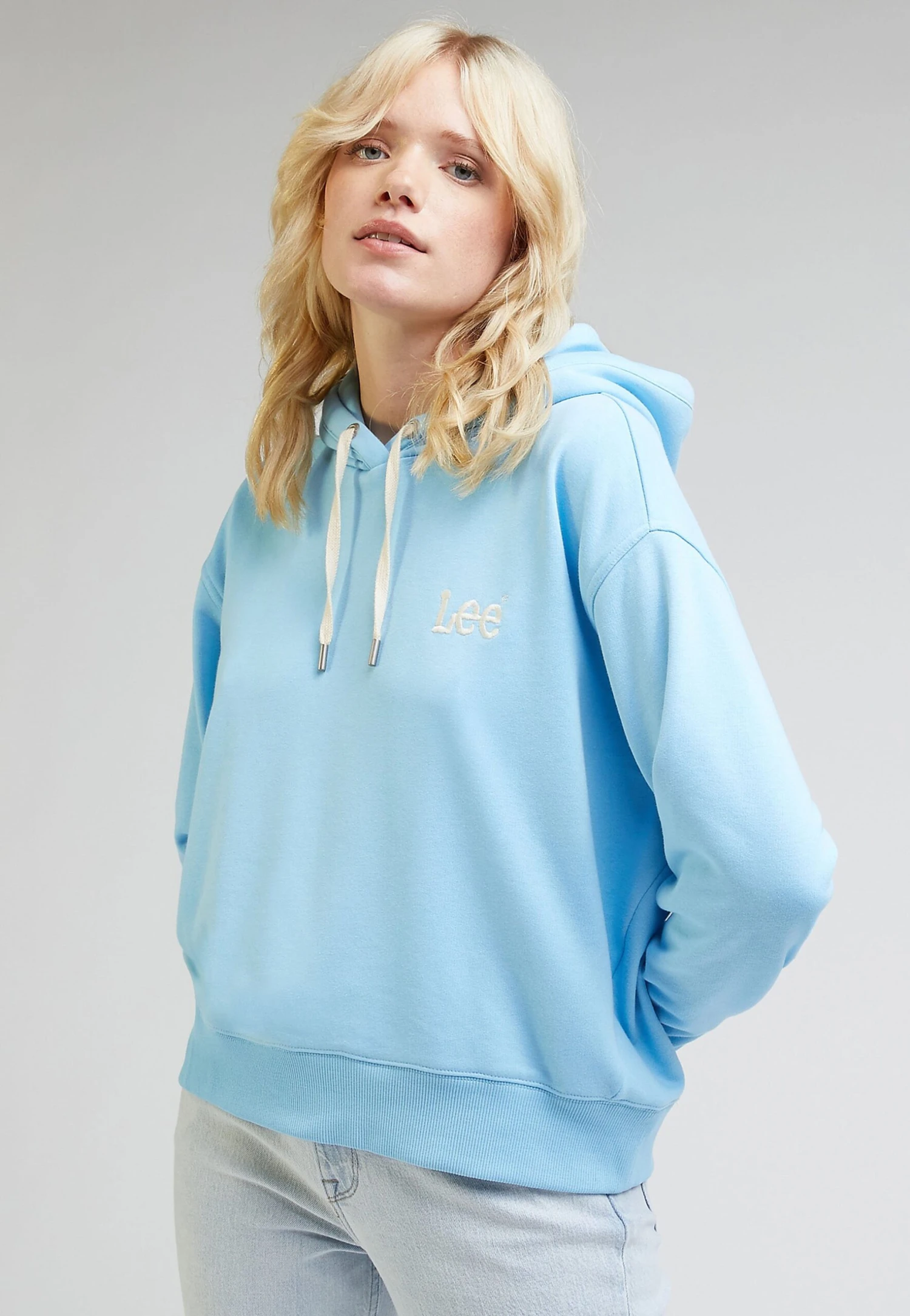 Lee Essential - Sweat À Capuche - Shasta Blue 3 Lee Essential - Sweat À Capuche - Shasta Blue