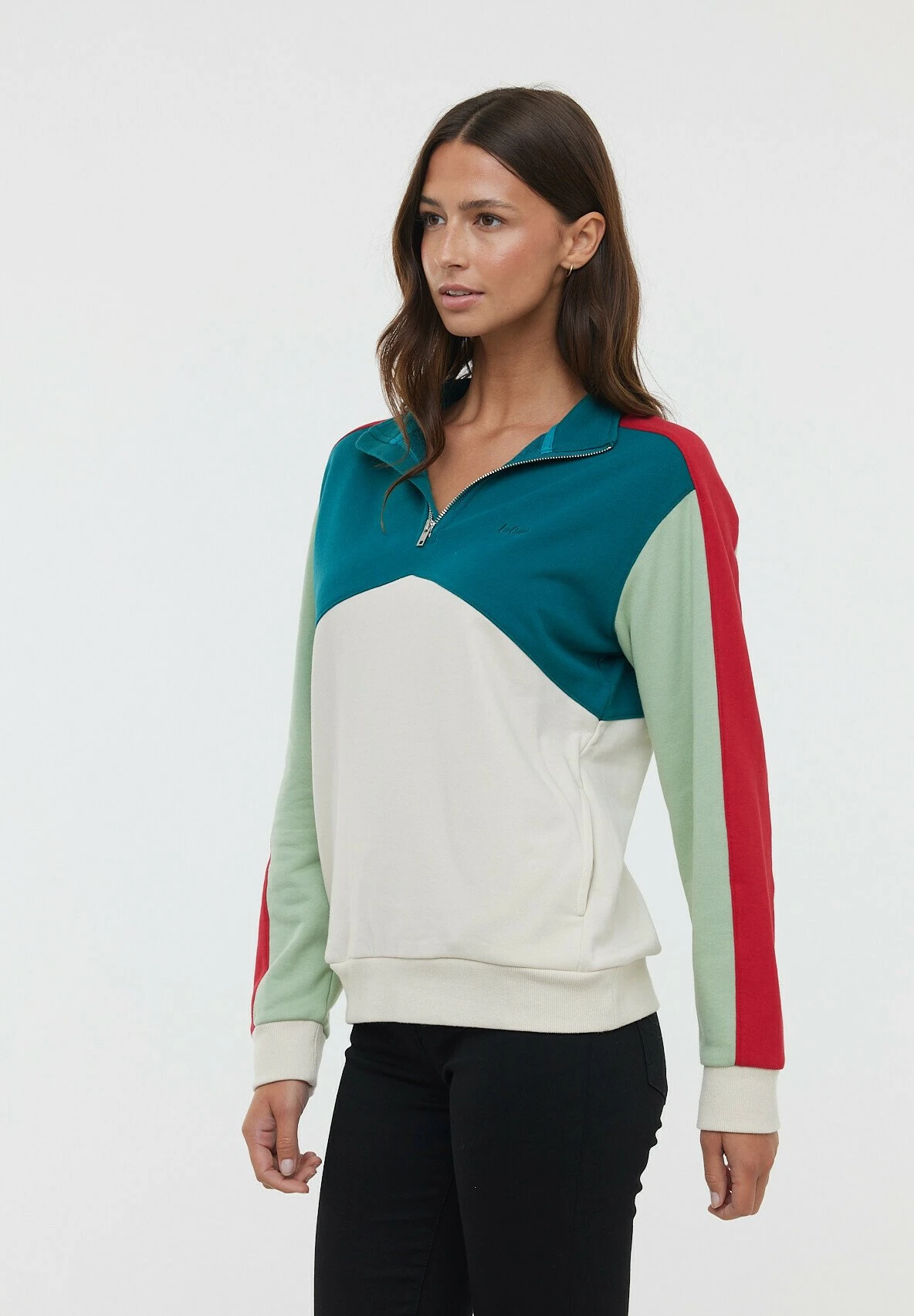 Lee Cooper Ecina Ml - Sweatshirt - Emerald 6 Lee Cooper Ecina Ml - Sweatshirt - Emerald – Image 4