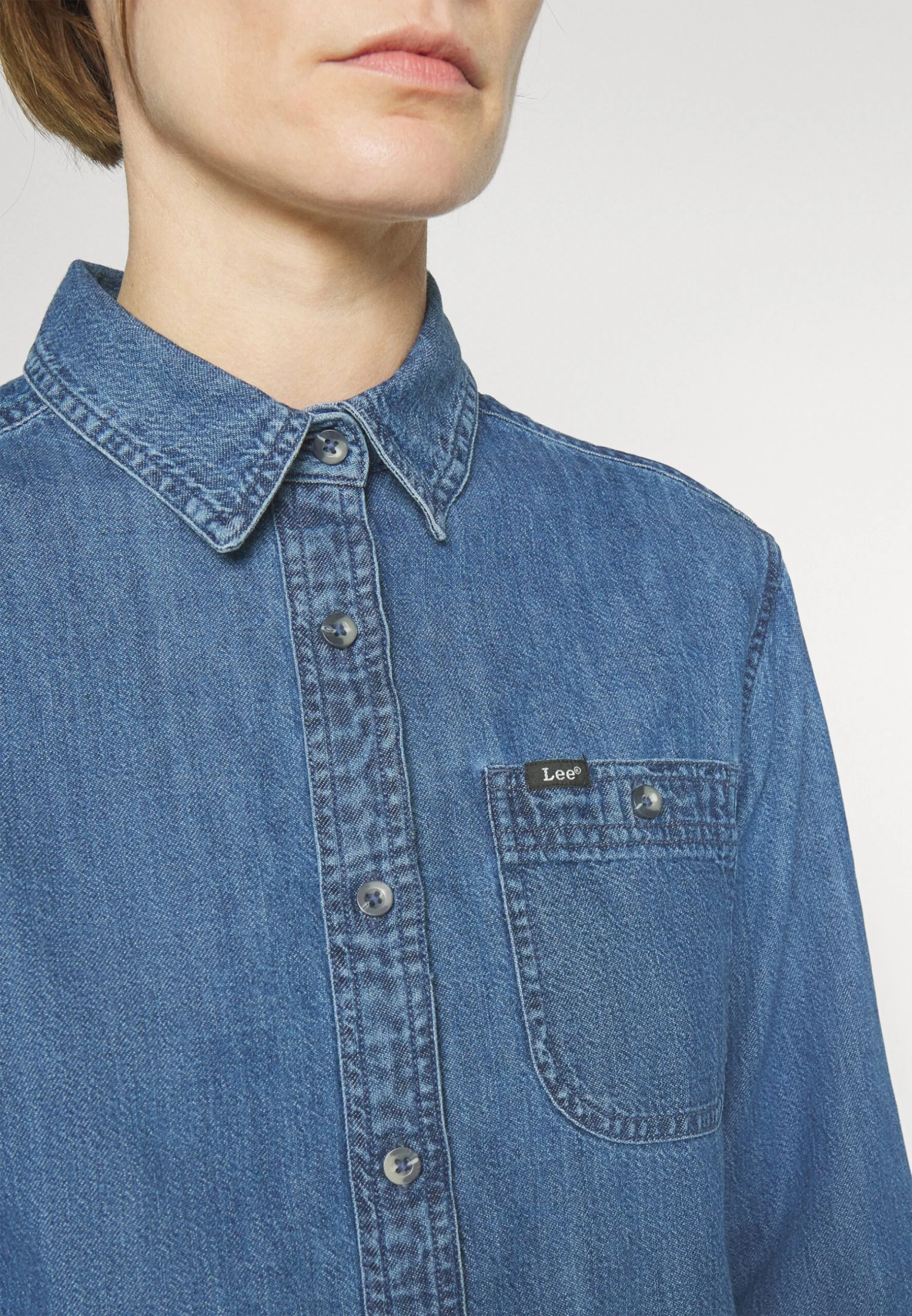 Lee All Purpose Shirt - Chemisier - Mid Blues 11 Lee All Purpose Shirt - Chemisier - Mid Blues – Image 9