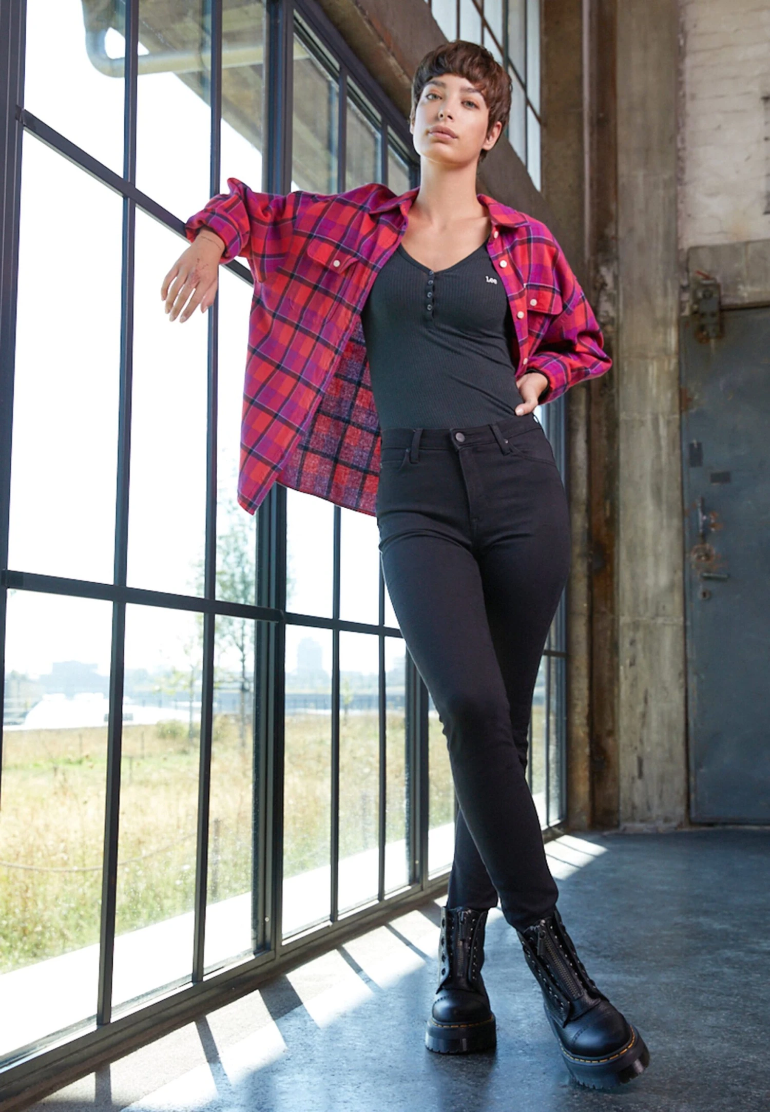 Lee Scarlett High - Jeans Skinny - Black Rinse 3 Lee Scarlett High - Jeans Skinny - Black Rinse