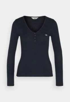 Lee Henley - T-Shirt À Manches Longues - Unionall Black -Lee Boutique 2425837225b24514b98e8ac66a7bcfb3