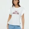 Lee Cooper Alce Sm - T-Shirt Imprimé - Optic White -Lee Boutique 24b5328246fc472799b33238c2f71552