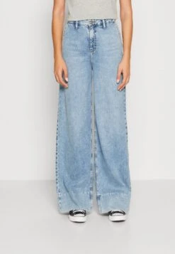 Lee Utility Stella A Line - Jean Boyfriend - Light-Blue Denim