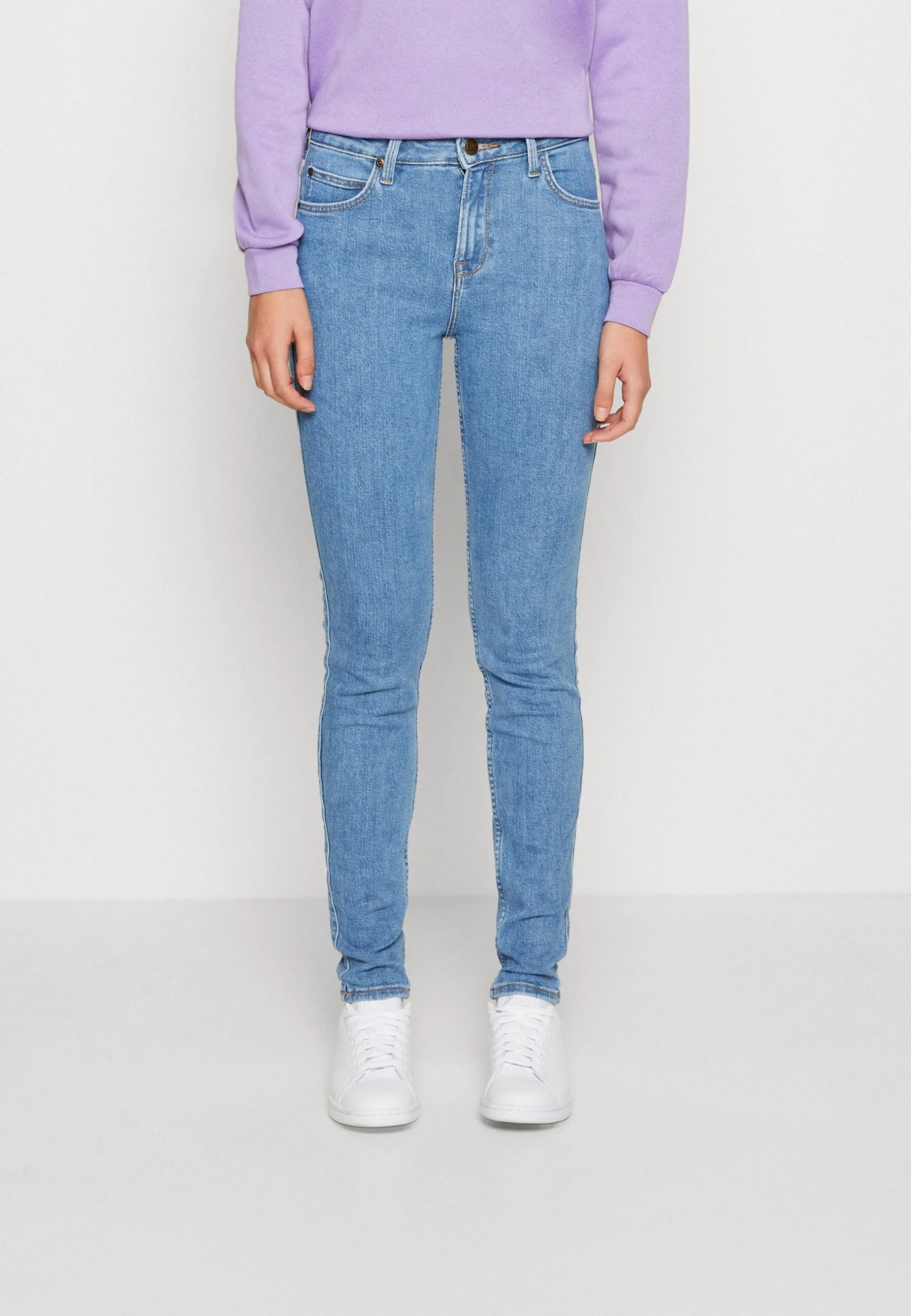 Lee Scarlett High - Jeans Skinny - Light Blue Denim 3 Lee Scarlett High - Jeans Skinny - Light Blue Denim