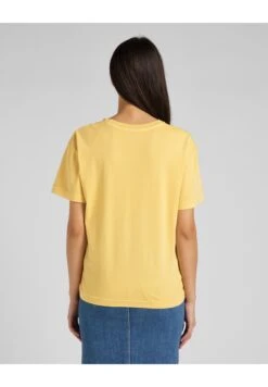 Lee T-Shirt Basique - Yellow -Lee Boutique 2b05855df09248b48e96cd052cd550cc