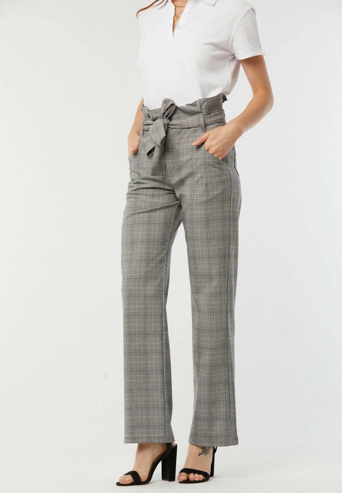 Lee Cooper Gina - Pantalon Classique - Gris 9 Lee Cooper Gina - Pantalon Classique - Gris – Image 7