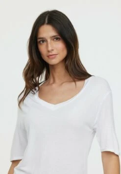 Lee Cooper Adouna M - T-Shirt Basique - Optic White -Lee Boutique 2bbee0aa030647ed91d4b72696665aa5