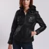 Lee Cooper Baya - Veste En Cuir - Black -Lee Boutique 2d6fcbbf90b64a17b0c4541fc179e9fe