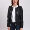 Lee Cooper Bettie - Veste En Cuir - Black -Lee Boutique 2d7f1cb6cff146e1b4b3619f949462a1