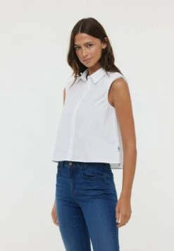 Lee Cooper Delice S - Chemisier - Optic White -Lee Boutique 2ff1bd1d4d1b45f4a99c58370fdb19a4