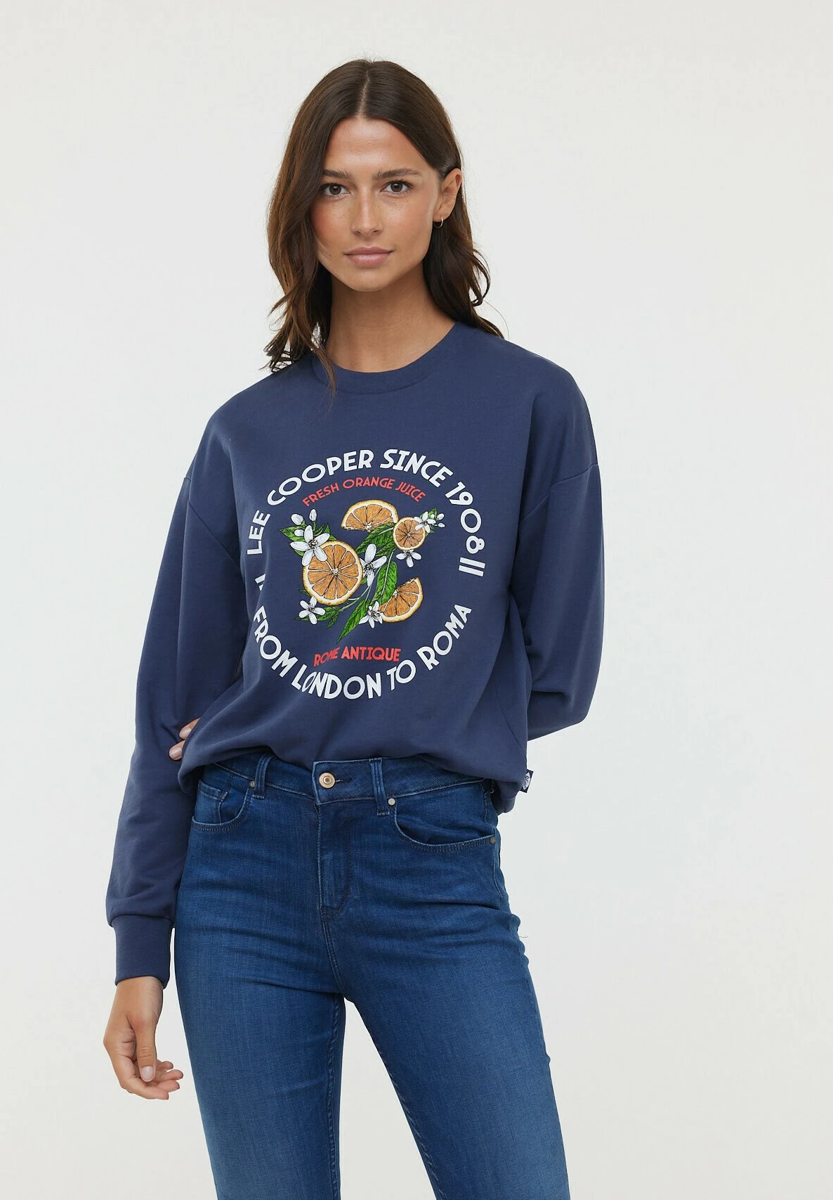 Lee Cooper Estelle - Sweatshirt - Navy 3 Lee Cooper Estelle - Sweatshirt - Navy