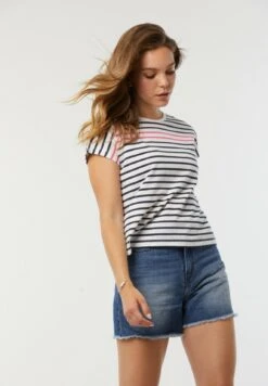 Lee Cooper Arra - T-Shirt Imprimé - Encre Et Fushia -Lee Boutique 3834f6b0053a4f17aab6361790e6313f