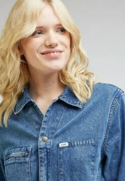 Lee Unionall - Robe En Jean - Hazy Indigo 9 Lee Unionall - Robe En Jean - Hazy Indigo -Lee Boutique 38d46e6ff952418c9768ac93586d007e