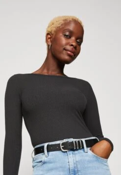 Lee Boat Neck - T-Shirt À Manches Longues - Charcoal -Lee Boutique 41b2a290cf8a43698c77a9308e8de922