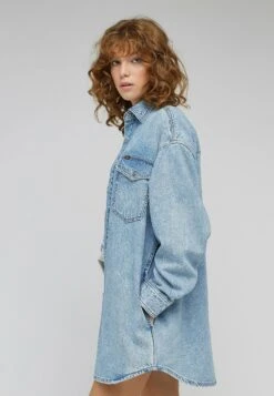 Lee Western - Chemisier - Frosted Blue 10 Lee Western - Chemisier - Frosted Blue -Lee Boutique 46faa73a952446de8095529541a18346