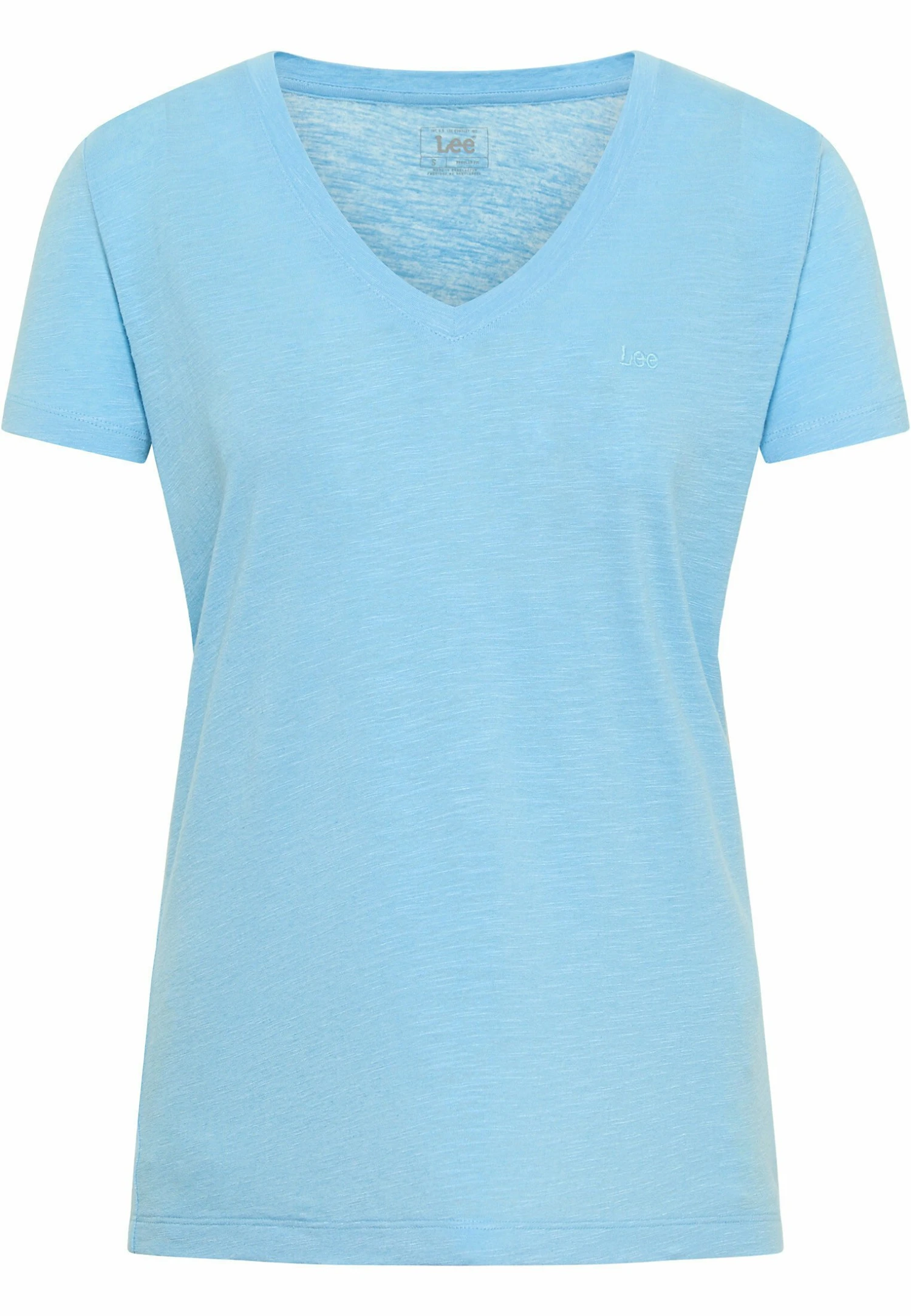 Lee V Neck Tee - T-Shirt Basique - Shasta Blue 7 Lee V Neck Tee - T-Shirt Basique - Shasta Blue – Image 5
