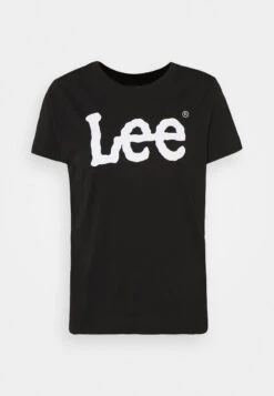 Lee Logo Tee - T-Shirt Imprimé - Black -Lee Boutique 47ec26cc26fa47a888610c3d686a6c61