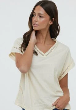 Lee Cooper Acana Mc - T-Shirt Imprimé - Cream -Lee Boutique 47fd3b7ddd564fdf89627aa31ce8c08a