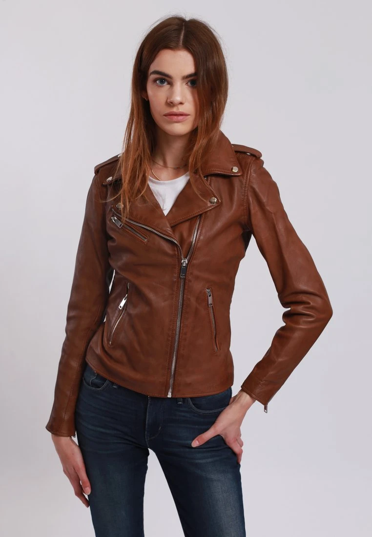 Lee Cooper Bella - Veste En Cuir - Cognac 3 Lee Cooper Bella - Veste En Cuir - Cognac