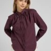 Lee Tie Neck - Chemisier - Boysenberry -Lee Boutique 49c169cdaad44119900e8dbb3b4e4031