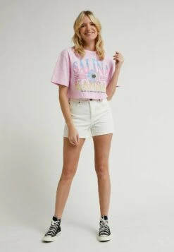 Lee Loose Cropped - T-Shirt Imprimé - Katy Pink 8 Lee Loose Cropped - T-Shirt Imprimé - Katy Pink -Lee Boutique 4f97c46ffa344f0d9528cebe179e7750