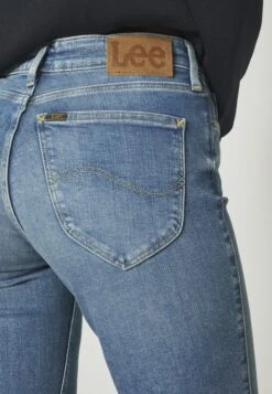 Lee Marion Straight - Jean Droit - Bright Storms -Lee Boutique 4fc3db370d5f46399a3b7e53144ab827