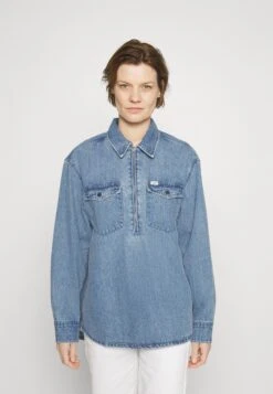 Lee Zip Popover - Chemisier - Universal Blues 13 Lee Zip Popover - Chemisier - Universal Blues -Lee Boutique 52349a048edf45fb942888c0d838fd00