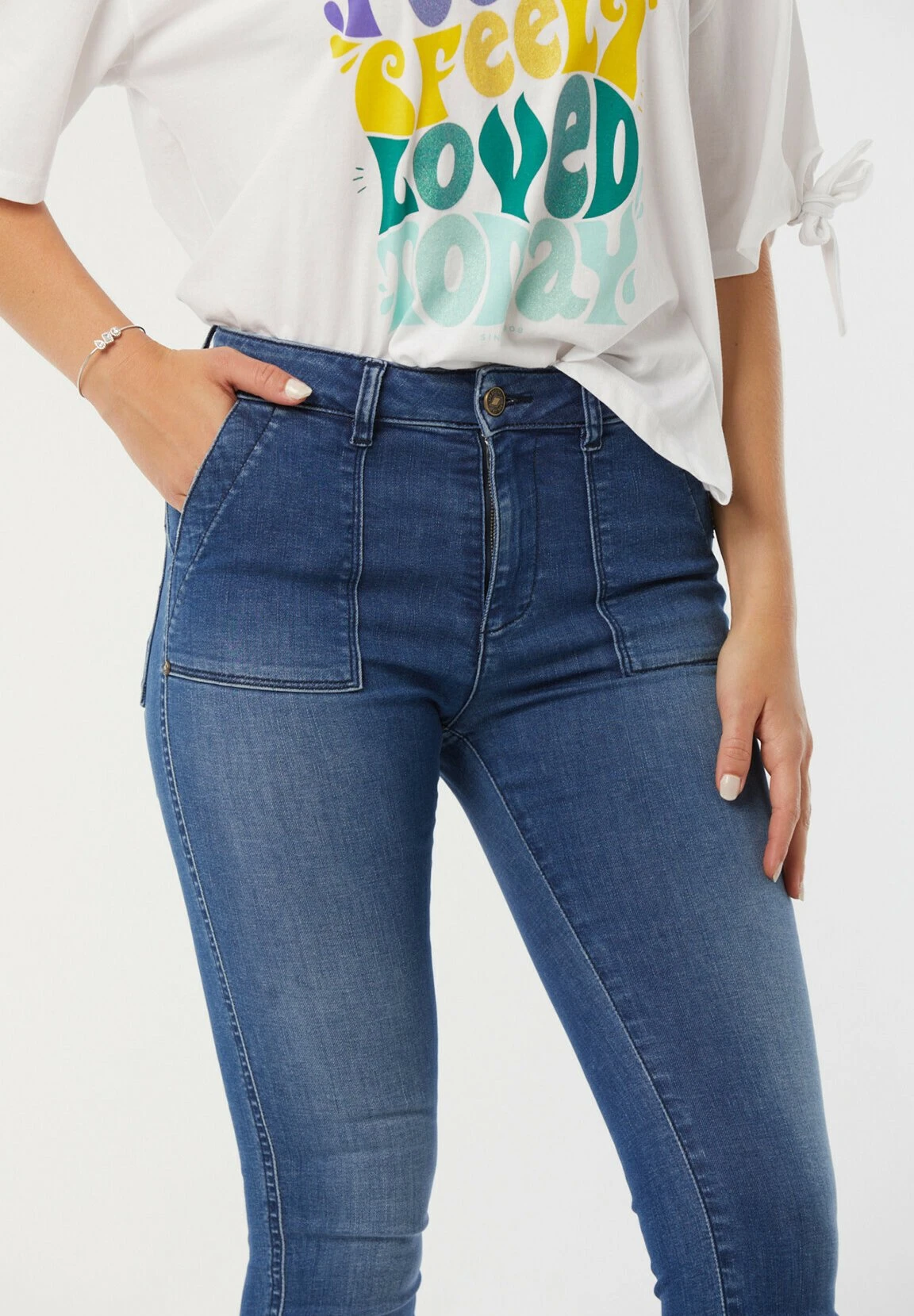 Lee Cooper Jilo - Jeans Skinny - Medium Blue 7 Lee Cooper Jilo - Jeans Skinny - Medium Blue – Image 5