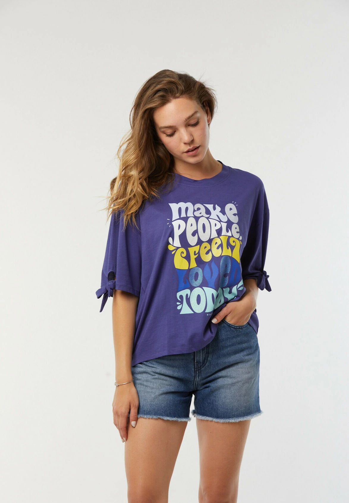 Lee Cooper Aji - T-Shirt Imprimé - Ultra Violet 5 Lee Cooper Aji - T-Shirt Imprimé - Ultra Violet – Image 3