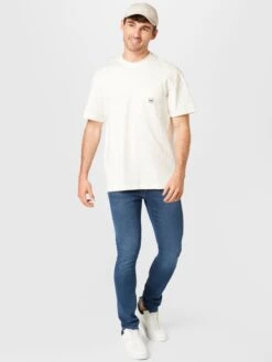 Lee T-shirts T-Shirt Homme Beige -Lee Boutique 5a86faa0faa6b8257339896cda478add