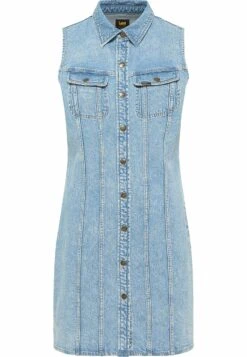Sleeveless - Robe En Jean - Frosted Blue 11 Sleeveless - Robe En Jean - Frosted Blue -Lee Boutique 5b06d045bfe14cc58b71b8d53e6e973f