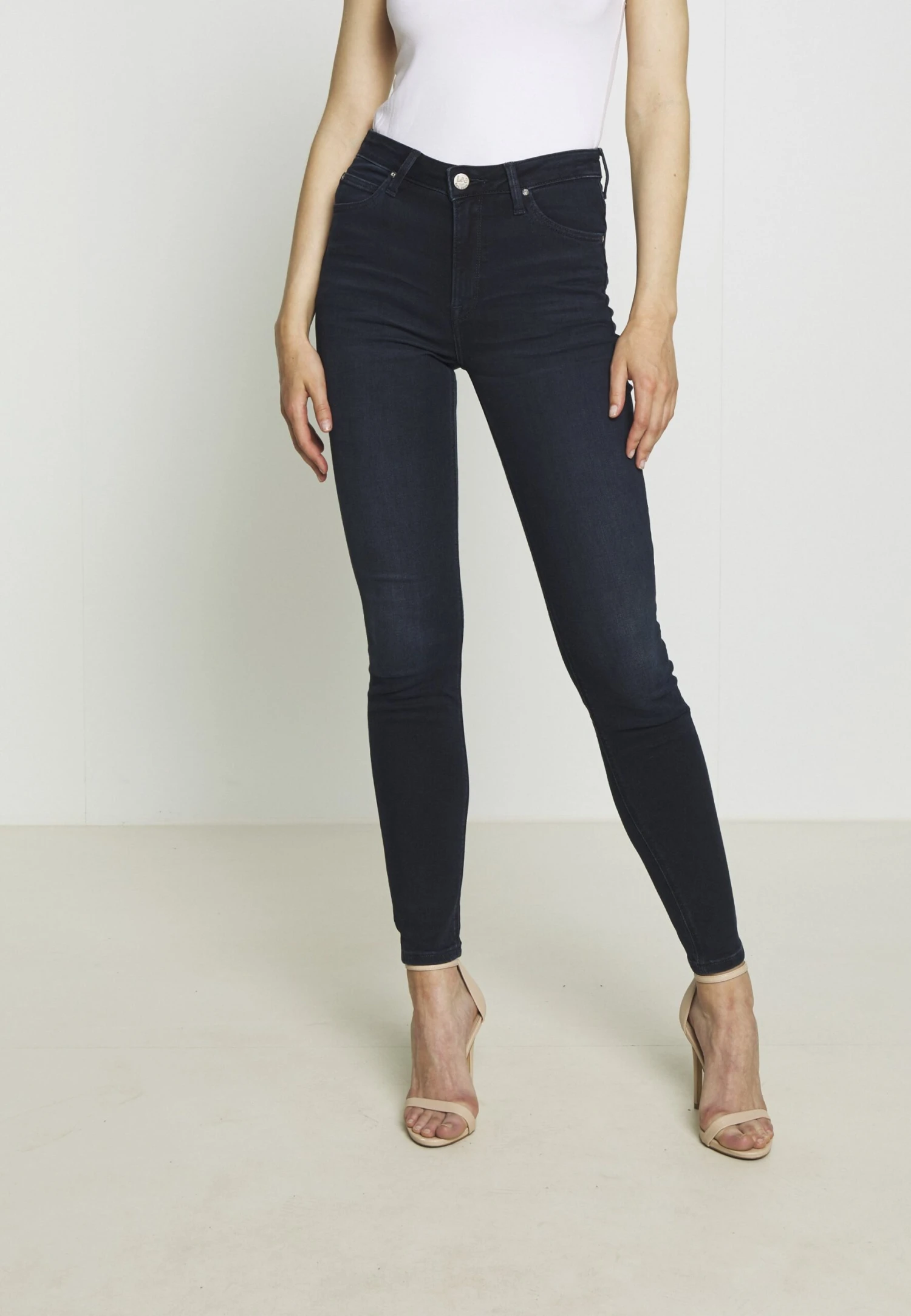 Lee Scarlett High - Jeans Skinny - Worn Ebony 3 Lee Scarlett High - Jeans Skinny - Worn Ebony