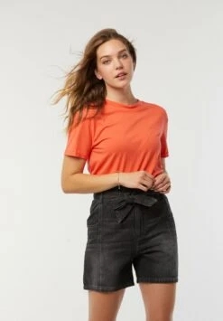 Lee Cooper Aza - T-Shirt Basique - Acide Orange -Lee Boutique 5ce193d457fa4845beb7e6d997a1f98d