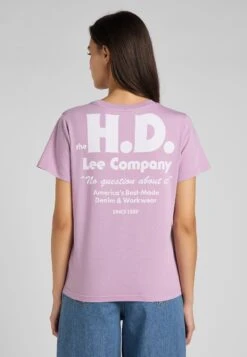 Lee Seasonal Graphic - T-Shirt Imprimé - Plum -Lee Boutique 5f7e7c304cbc4689b162c60eb8f5dddd