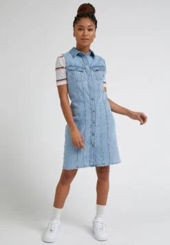 Sleeveless - Robe En Jean - Frosted Blue