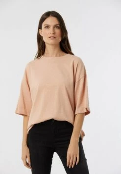 Lee Cooper Arola - T-Shirt Basique - Peche -Lee Boutique 63490ace367d4c3c8a88bb1e92afe304