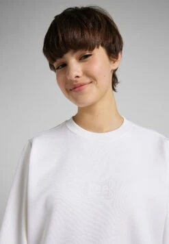 Lee Shrunken - Sweatshirt - Bright White 12 Lee Shrunken - Sweatshirt - Bright White -Lee Boutique 666314e247e944c9be850ac0a2d6d285