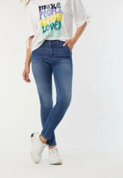 Lee Cooper Jilo - Jeans Skinny - Medium Blue 10 Lee Cooper Jilo - Jeans Skinny - Medium Blue -Lee Boutique 66a10cd7d6304d47a9016f4eee98ba7b