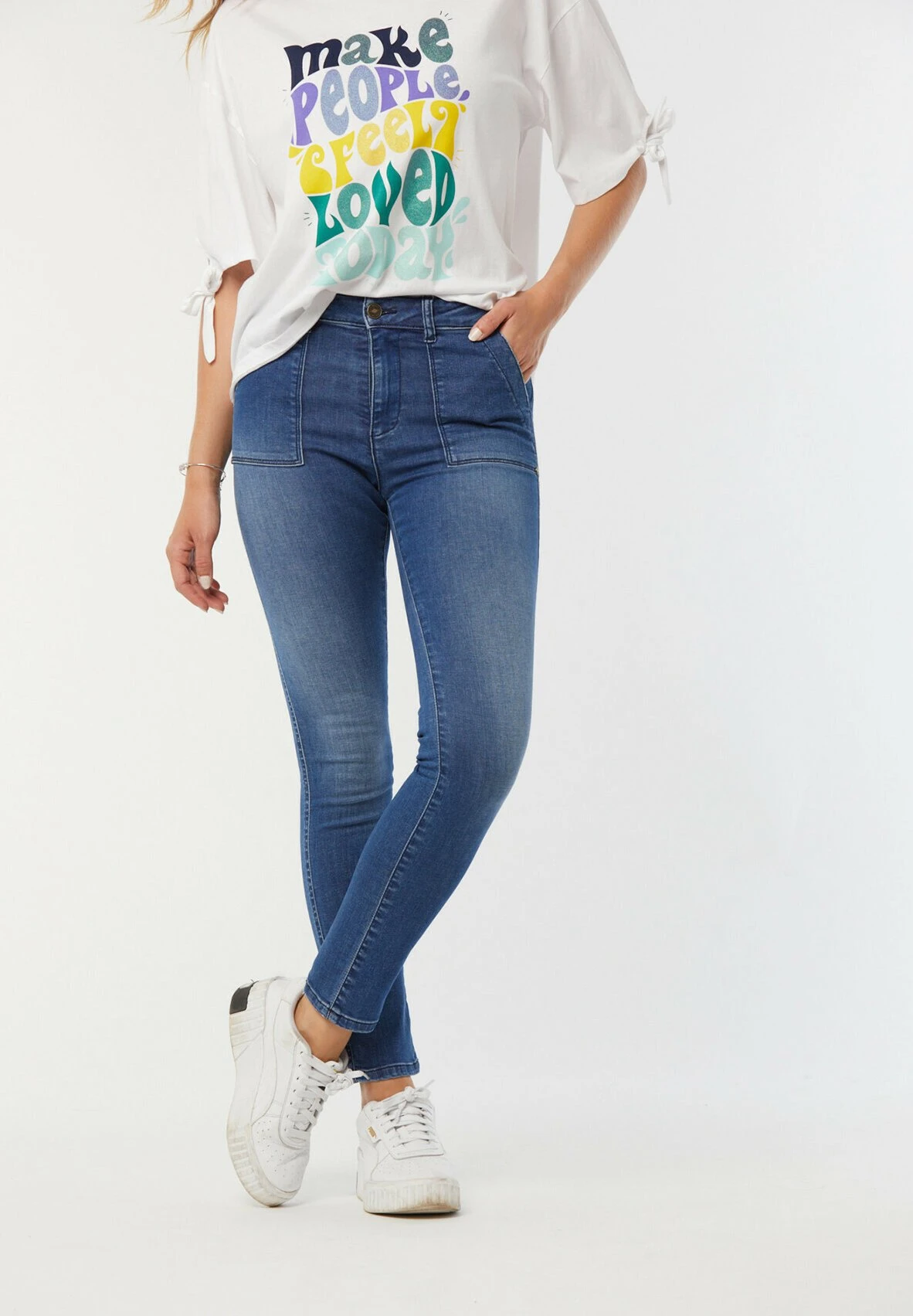 Lee Cooper Jilo - Jeans Skinny - Medium Blue 4 Lee Cooper Jilo - Jeans Skinny - Medium Blue – Image 2