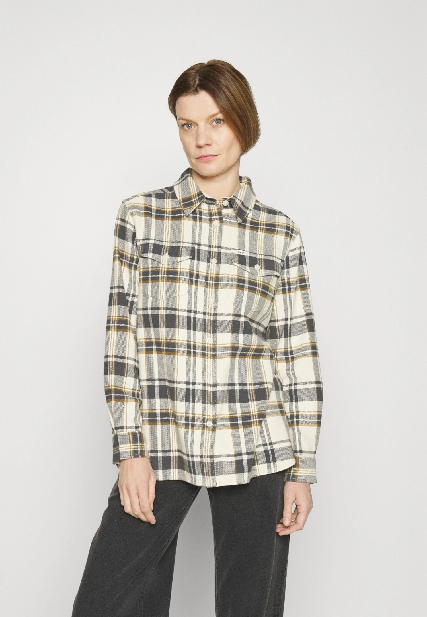 Lee Working West Shirt - Chemisier - Dusty Navy 5 Lee Working West Shirt - Chemisier - Dusty Navy – Image 3