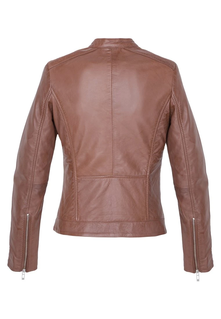 Lee Cooper Veste En Cuir - Cognac 4 Lee Cooper Veste En Cuir - Cognac – Image 2